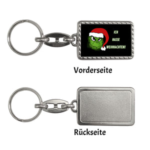 Ich hasse Weihnachten Schlüsselanhänger mit Spruch