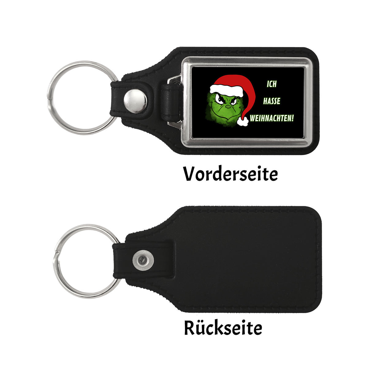 Ich hasse Weihnachten Schlüsselanhänger mit Spruch