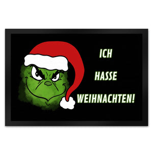 Ich hasse Weihnachten Fußmatte in 35x50 cm mit Spruch