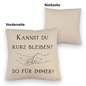 Für immer Kissen mit Spruch