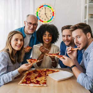 Lernuhr für Kinder Wanduhr