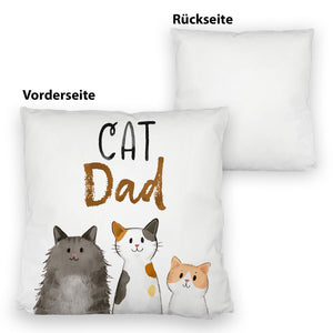 Cat Mom Kissen mit Spruch