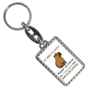Sei immer du selbst - ausser du kannst ein Capybara sein Schlüsselanhänger
