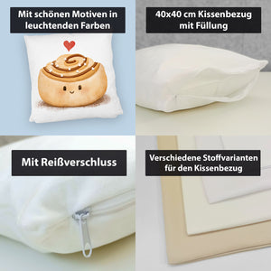Zimtschnecke Kissen