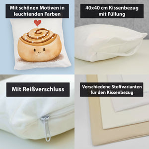 Zimtschnecke Kissen