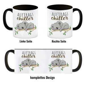 Koala Kaffeebecher mit Spruch Auftragschiller