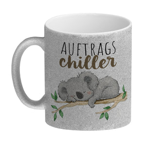 Koala Kaffeebecher mit Spruch Auftragschiller