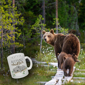 Koala Kaffeebecher mit Spruch Auftragschiller