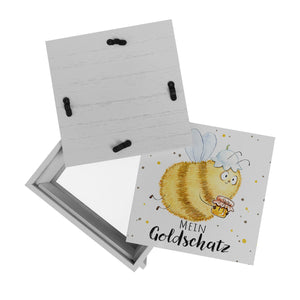 Pummel Biene Spardose mit Spruch Mein Goldschatz