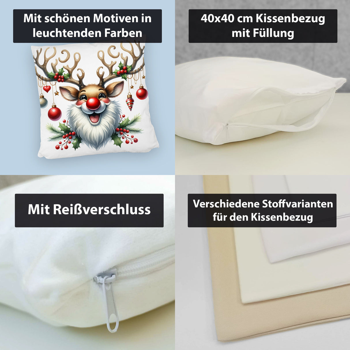 Rentier Kissen