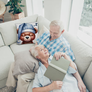 Braunbär Kissen