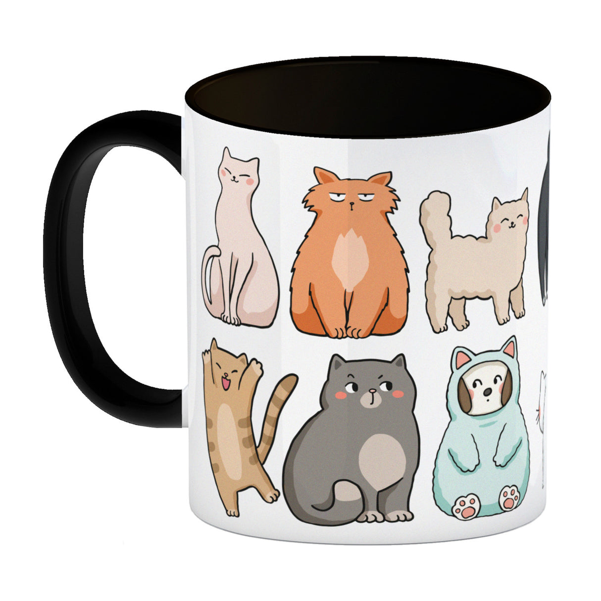 Katzenrassen Kaffeebecher