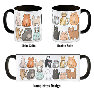 Katzenrassen Kaffeebecher