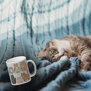 Katzenrassen Kaffeebecher