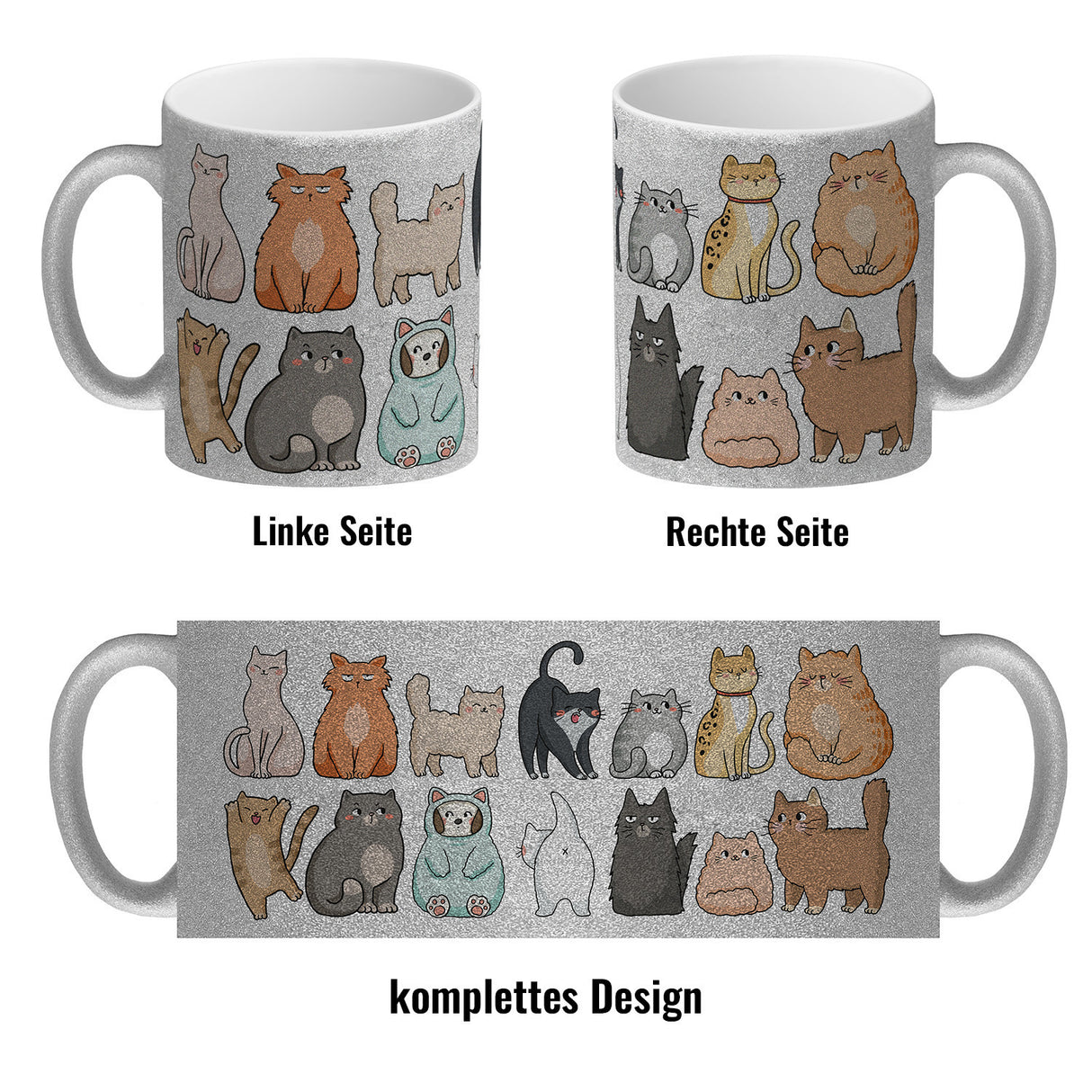 Katzenrassen Kaffeebecher
