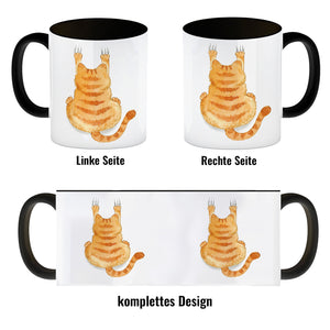 Aggressiver Kater Kaffeebecher