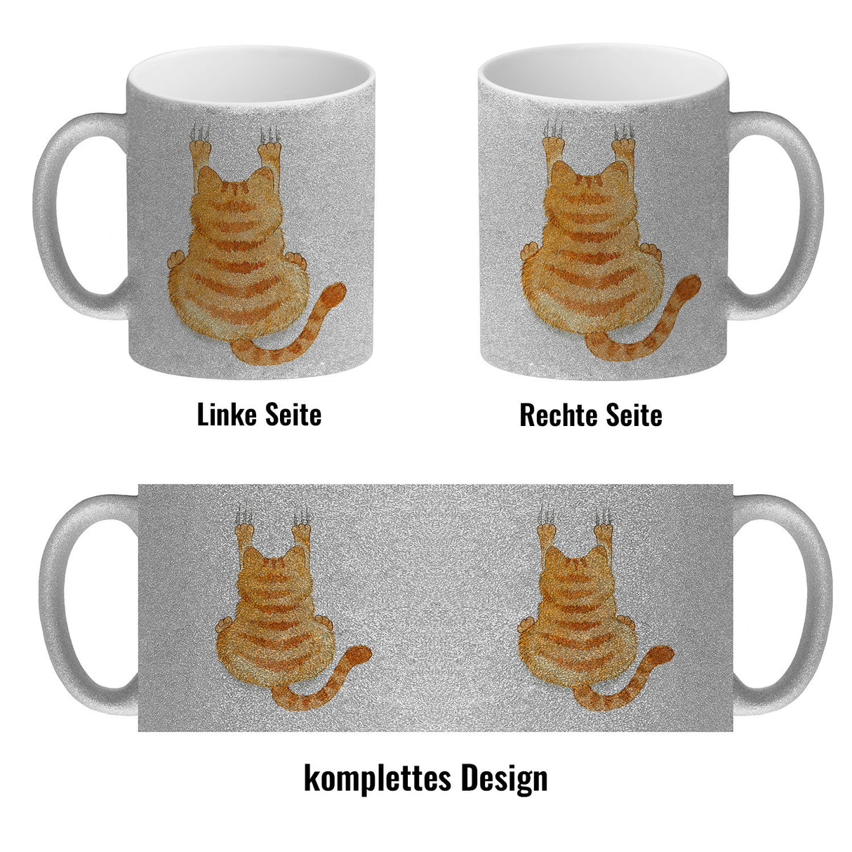 Aggressiver Kater Kaffeebecher