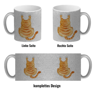 Aggressiver Kater Kaffeebecher