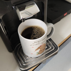 Hase Kaffeebecher mit Spruch Du bist einer meiner Lieblingsgedanken