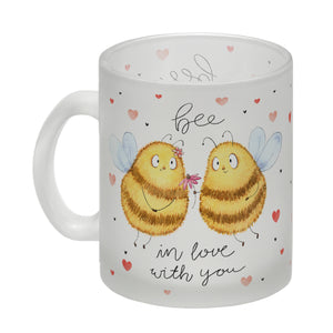 Pummel Biene Kaffeebecher mit Spruch Bee in love with you