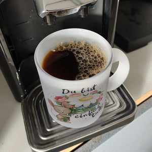 Maus Kaffeebecher mit Spruch Du bist einfach toll