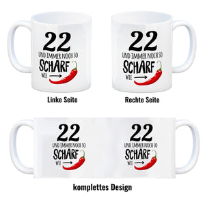 22 und immer noch so scharf wie Chili