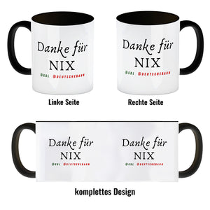 Bahnstreik Kaffeebecher mit Spruch Danke für Nix @GDL @Deutschebahn
