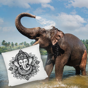 Ganesha Yoga Kissen