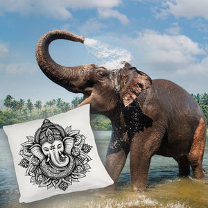 Ganesha Yoga Kissen