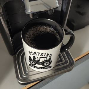 Dorfkind und stolz drauf Trecker Kaffeebecher
