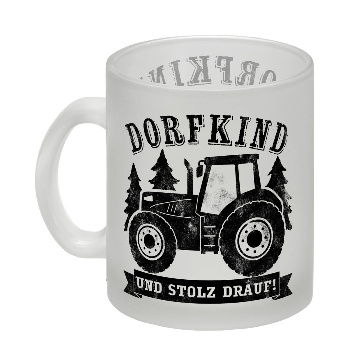 Dorfkind und stolz drauf Trecker Kaffeebecher