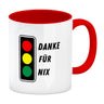 Ampel Kritik Kaffeebecher mit Spruch Danke für Nix