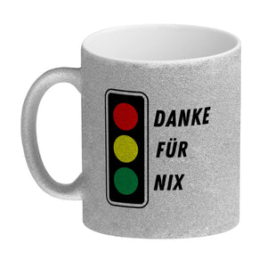 Ampel Kritik Kaffeebecher mit Spruch Danke für Nix