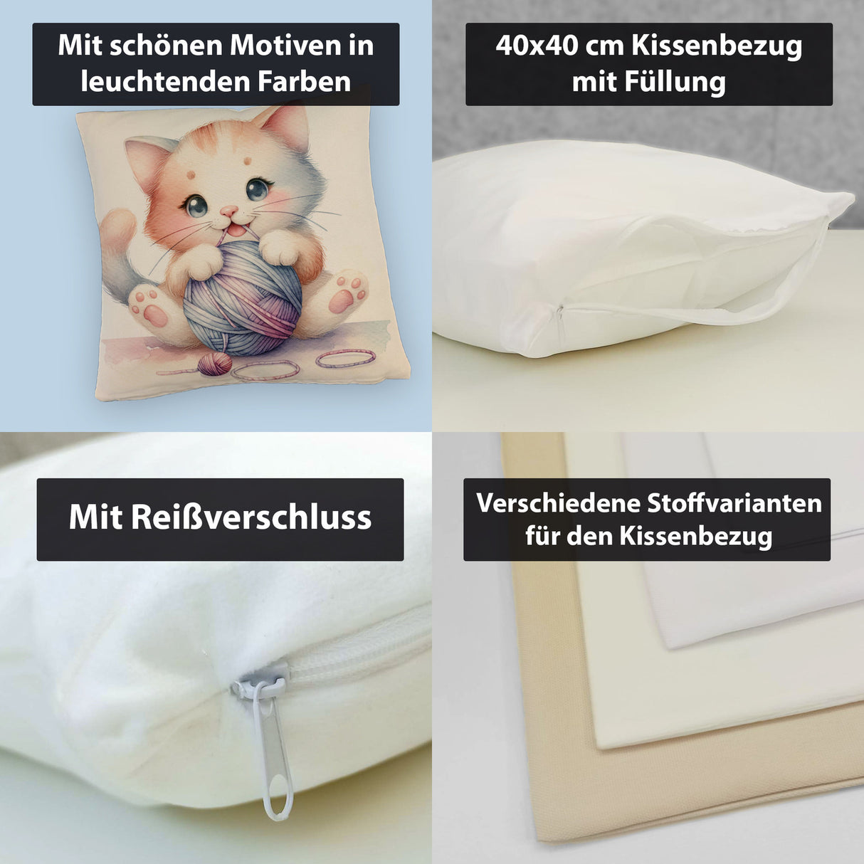 KatzenKissen Kissen