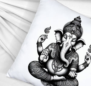 Ganesha Figur Deko Kissen