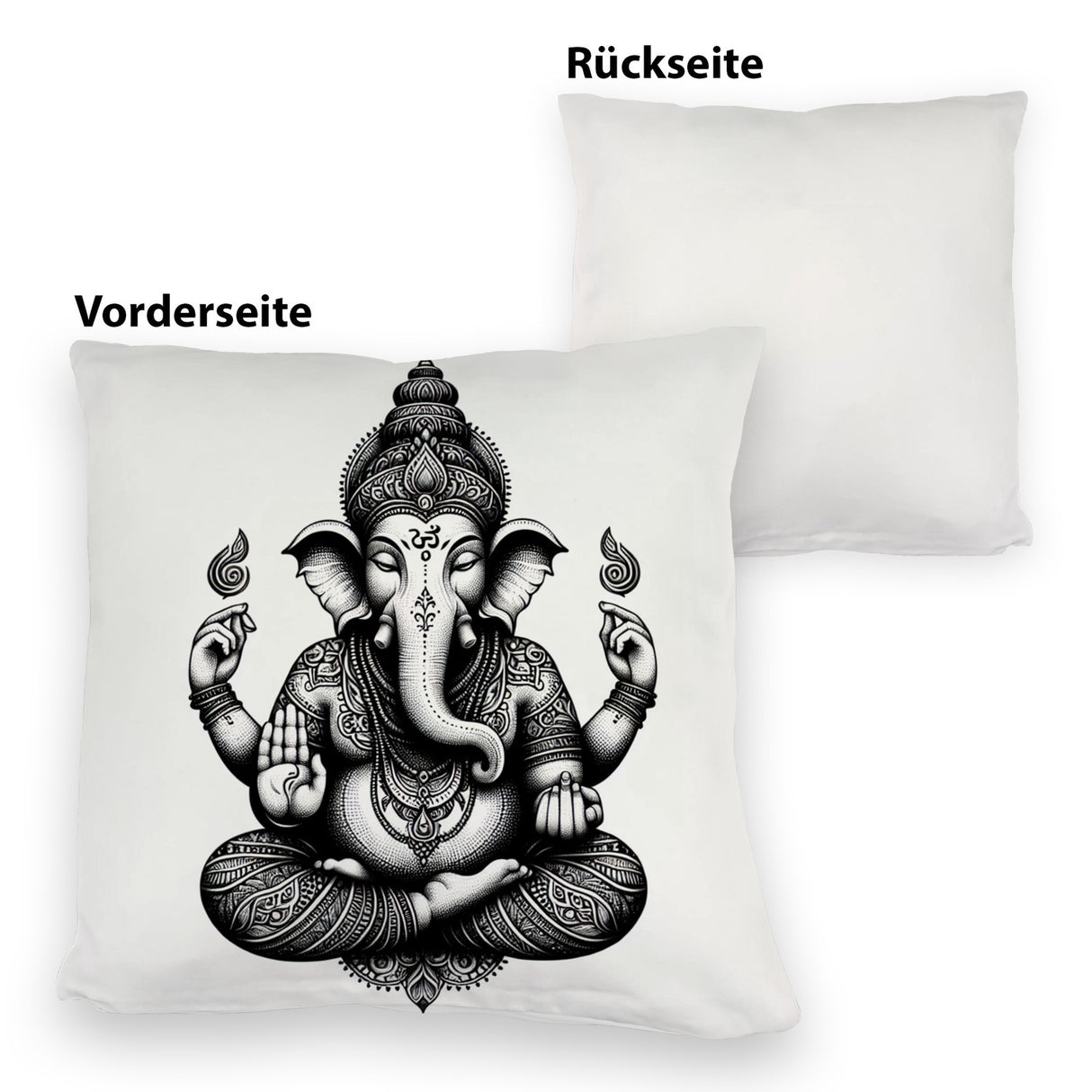 Ganesha Figur Deko Kissen