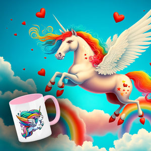 Einhorn Tasse Kaffeebecher