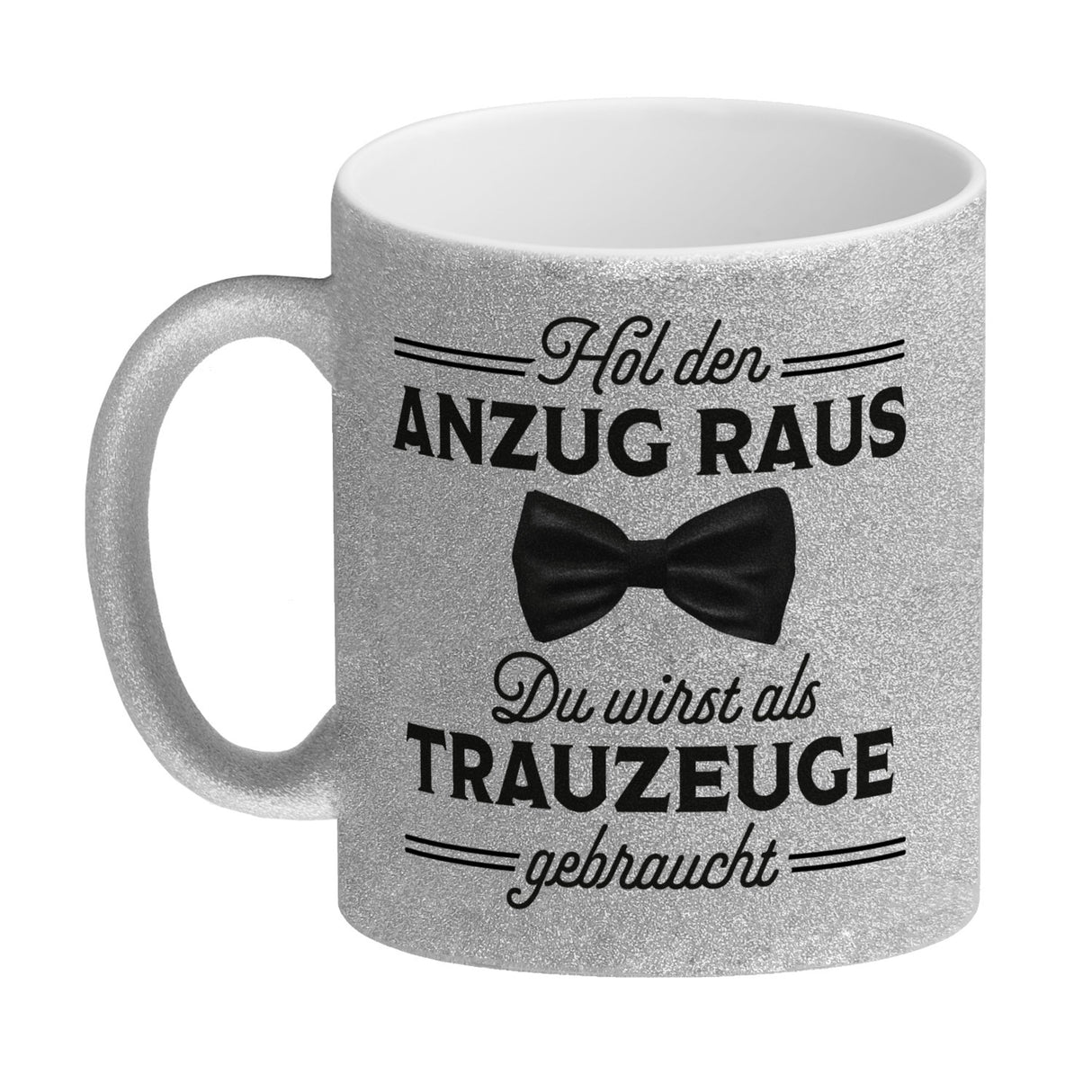 Trauzeuge Kaffeebecher Hol den Anzug raus
