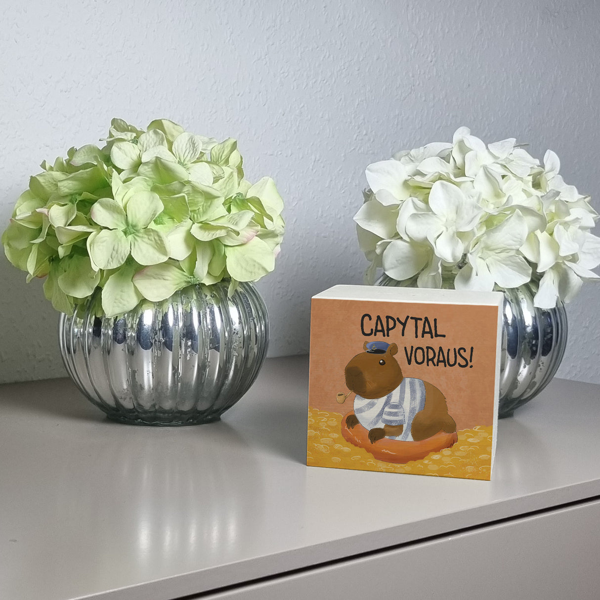 Capytal voraus Capybara Spardose