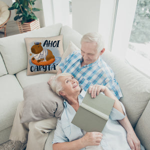 Ahoi Capytän Capybara Kissen