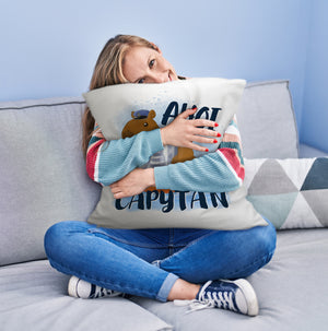 Ahoi Capytän Capybara Kissen