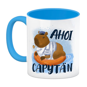 Ahoi Capytän Capybara Kaffeebecher