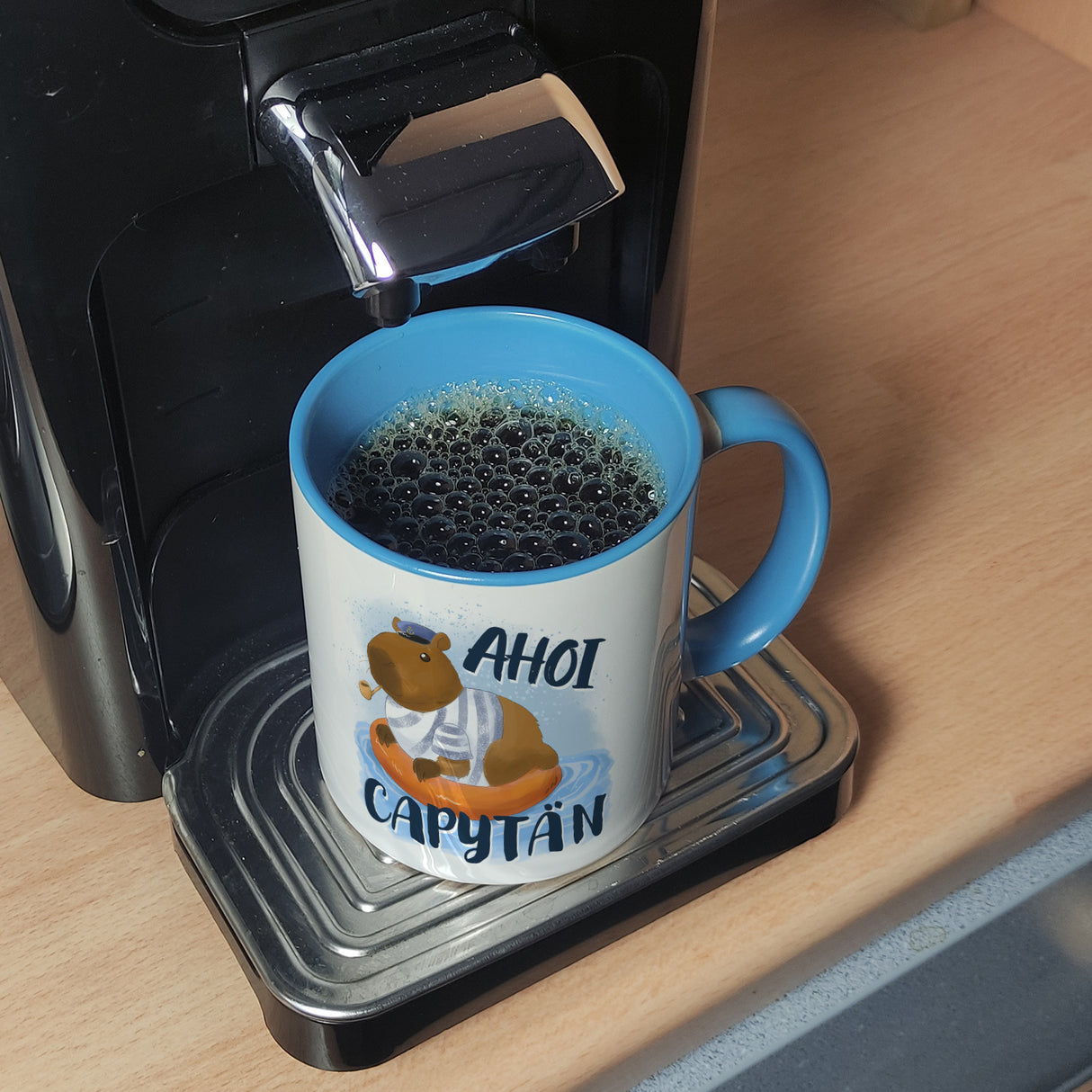 Ahoi Capytän Capybara Kaffeebecher
