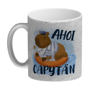 Ahoi Capytän Capybara Kaffeebecher
