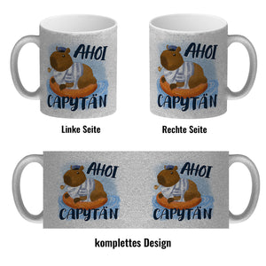 Ahoi Capytän Capybara Kaffeebecher