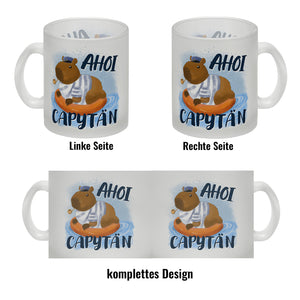 Ahoi Capytän Capybara Kaffeebecher