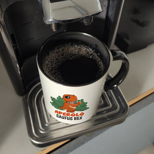 Aperolo Saufus Rex Kaffeebecher mit Spruch Cocktail T-Rex