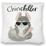 Chinchilla Kissen mit Spruch Chinchiller