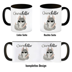 Chinchilla Kaffeebecher mit Spruch Chinchiller