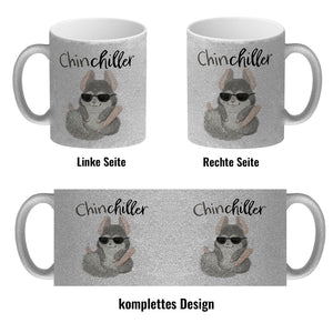 Chinchilla Kaffeebecher mit Spruch Chinchiller